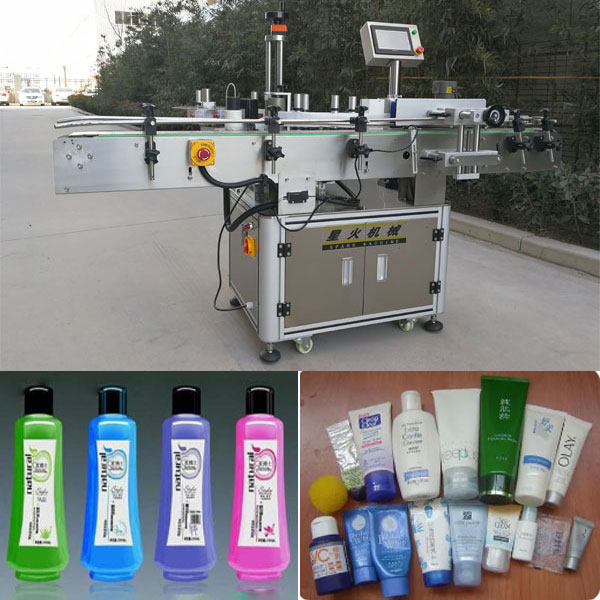 平面貼標機-全自動雙側平面貼標機設備實拍圖